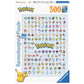 Pokémon, 500 stukjes - Puzzel