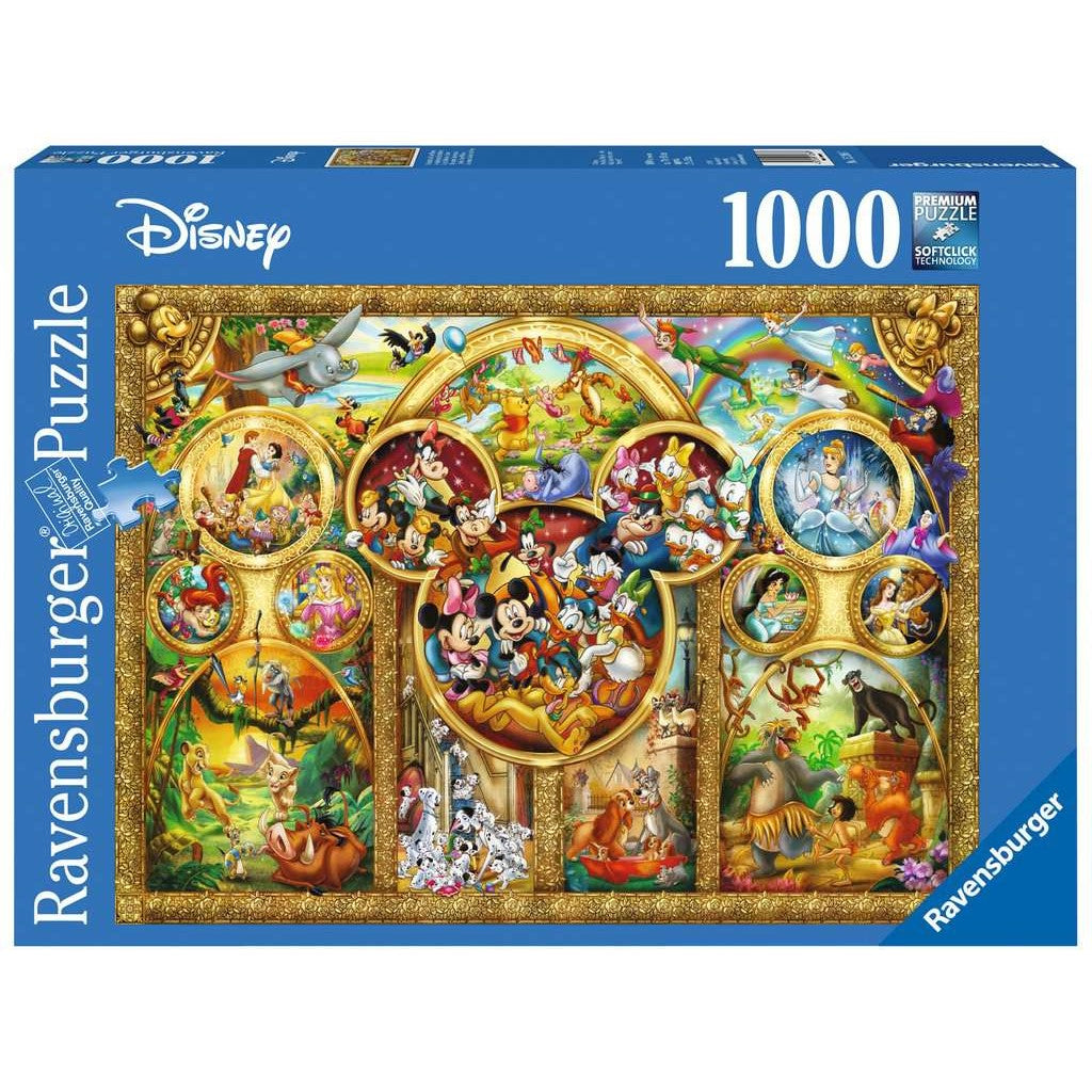 Disney Mooiste Thema's, 1000 stukjes - Puzzel