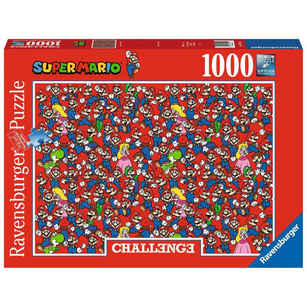 Challenge Super Mario, 1000 stukjes - Puzzel