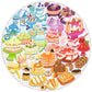 Round puzzle Circle of colors Desserts, 500 stukjes - Puzzel