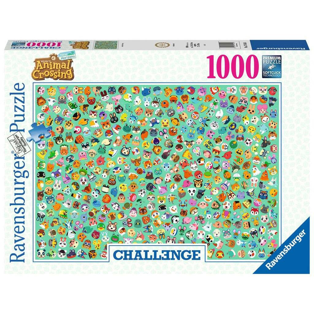 Animal Crossing Challenge, 1000 stukjes - Puzzel