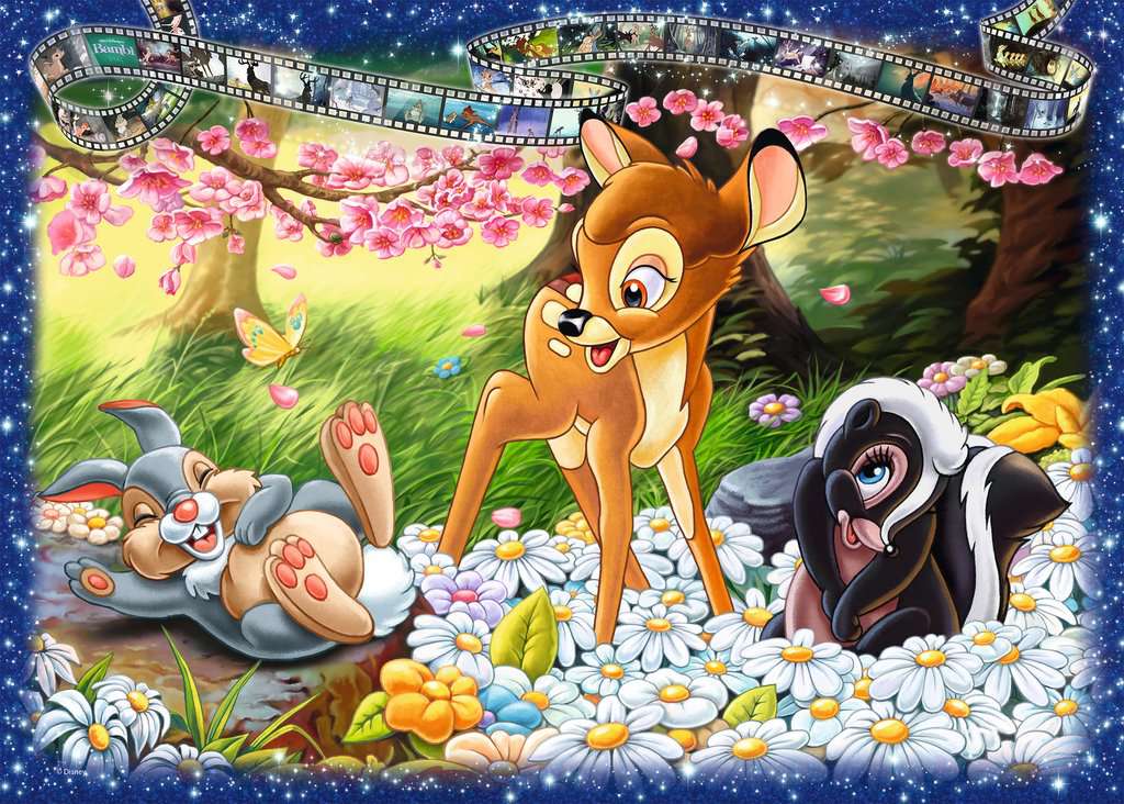 Disney Bambi, 1000 stukjes - Puzzel