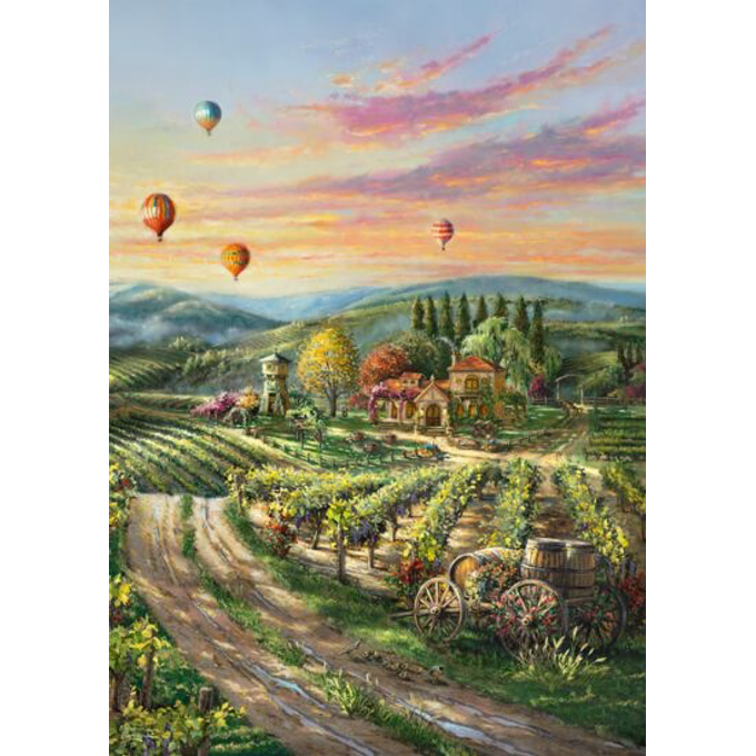 Peaceful Valley Vineyard, 1000 stukjes - Puzzel