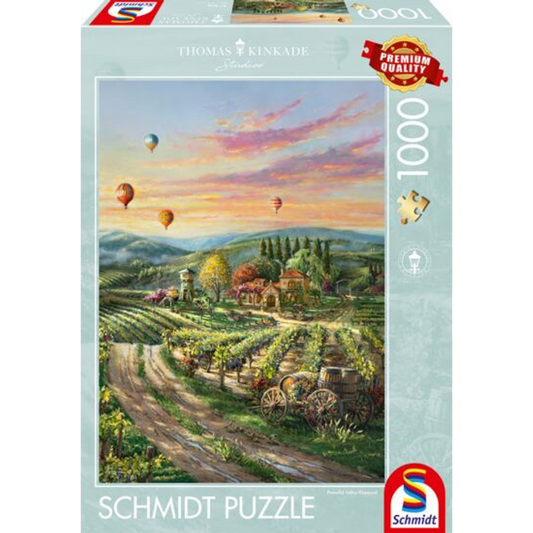 Peaceful Valley Vineyard, 1000 stukjes - Puzzel