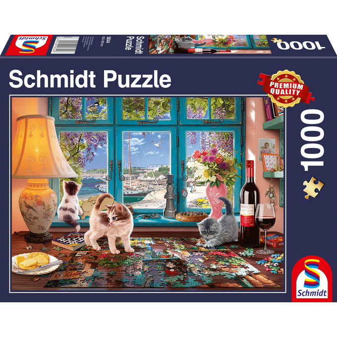 Plezier op de puzzeltafel, 1000 stukjes - Puzzel