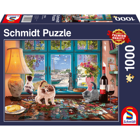 Plezier op de puzzeltafel, 1000 stukjes - Puzzel