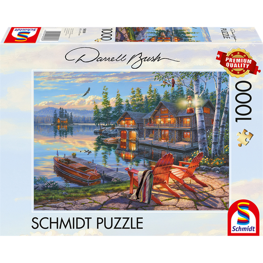 New York Loon Lake - 1000 stukjes - Puzzel