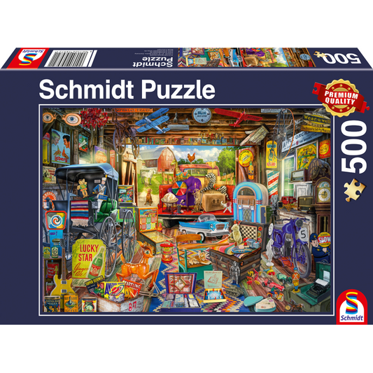 Garage Verkoop, 500 stukjes - Puzzel