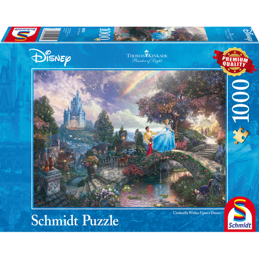 Disney Cinderella, 1000 stukjes - Puzzel