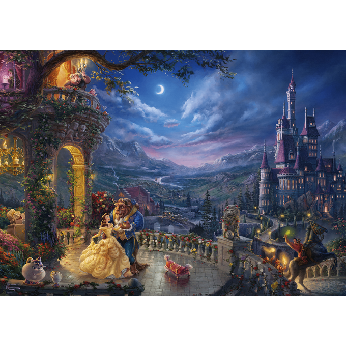 Disney Beauty and the Beast, 1000 stukjes - Puzzel