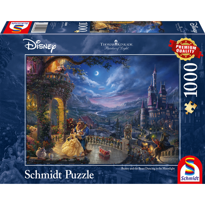 Disney Beauty and the Beast, 1000 stukjes - Puzzel