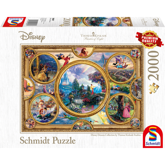 Disney Dreams Collection, 2000 stukjes - Puzzel