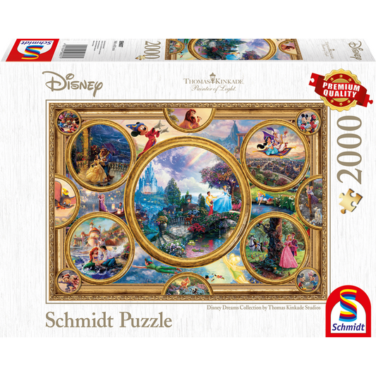 Disney Dreams Collection, 2000 stukjes - Puzzel