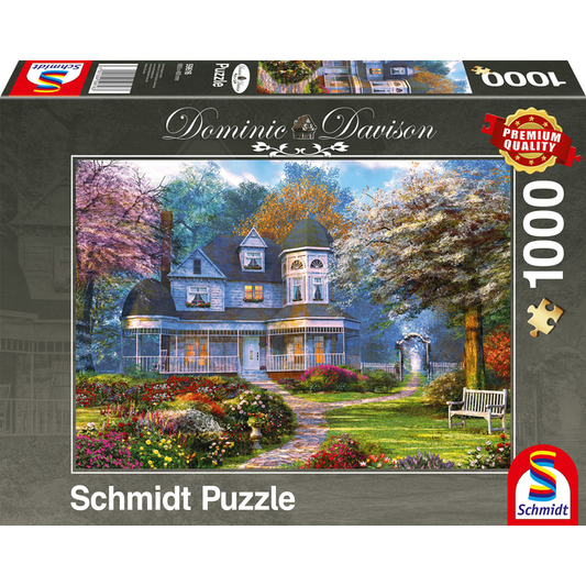 Victoriaans Herenhuis, 1000 stukjes - Puzzel