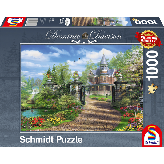 Idyllisch landgoed, 1000 stukjes - Puzzel