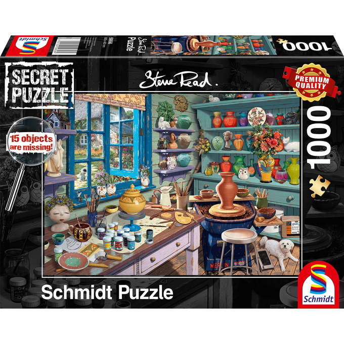 Artiesten Studio, 1000 stukjes - Puzzel