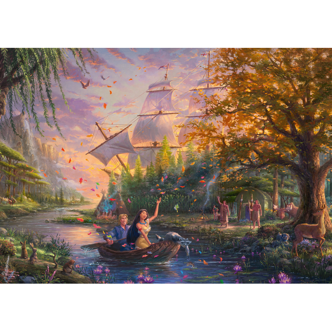 Disney Pocahontas,1000 stukjes - Puzzel