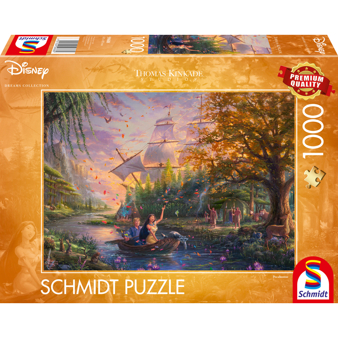 Disney Pocahontas,1000 stukjes - Puzzel