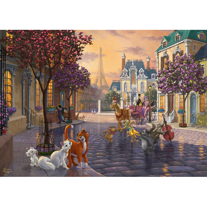 Disney The Aristocats ,1000 stukjes - Puzzel