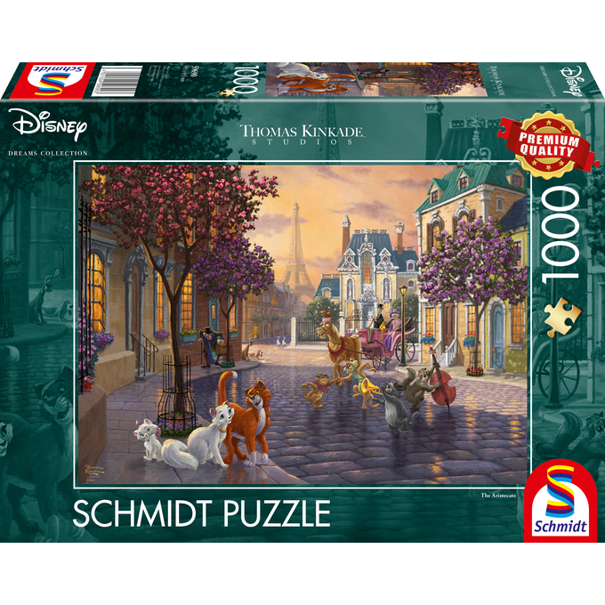 Disney The Aristocats ,1000 stukjes - Puzzel