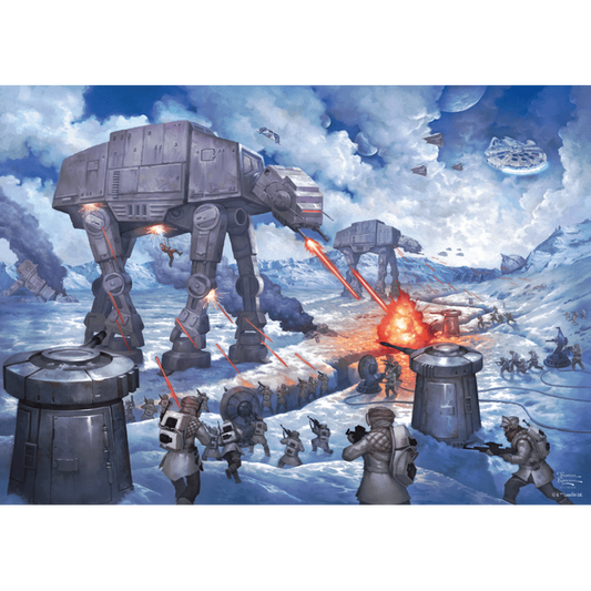 Star Wars, de slag om Hoth, 1000 stukjes - Puzzel