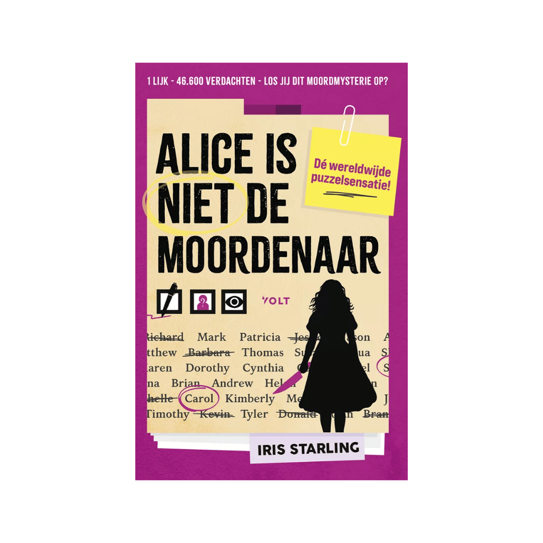 Alice is niet de moordenaar