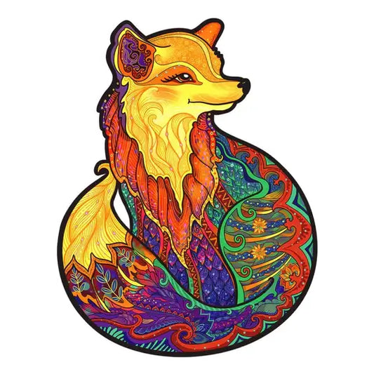Unidragon Wooden Puzzel Alluring Fox
