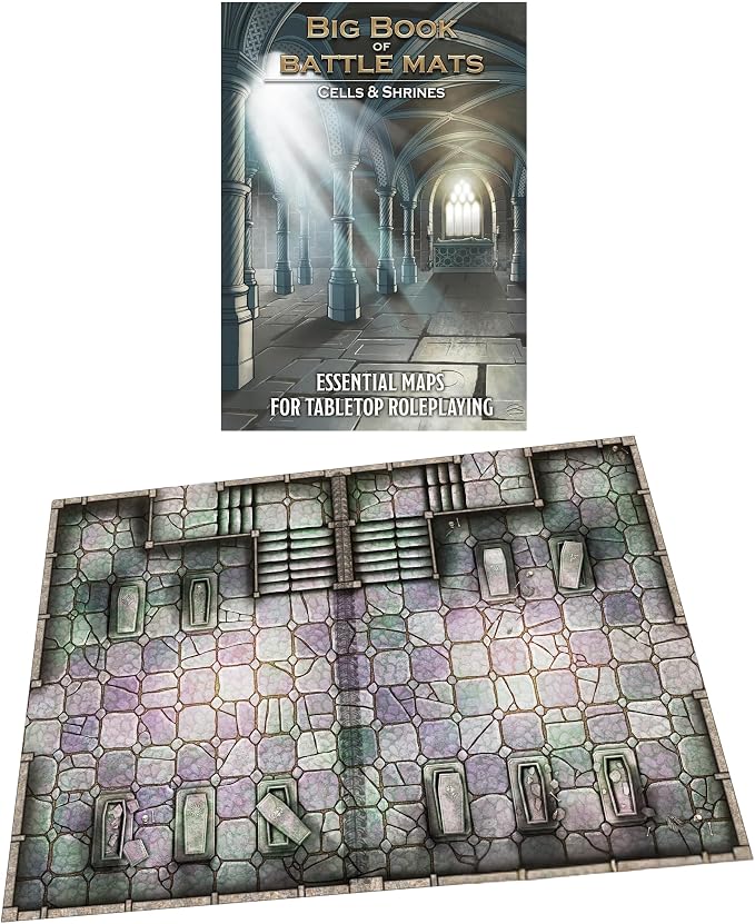Big Book of Battle Mats: Cells & Shrines