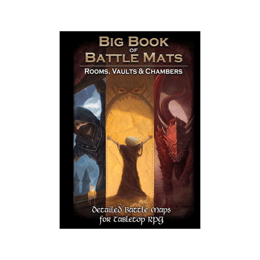 Loke BattleMats - The Big Book of Battle Mats: Rooms, Vaults & Chambers