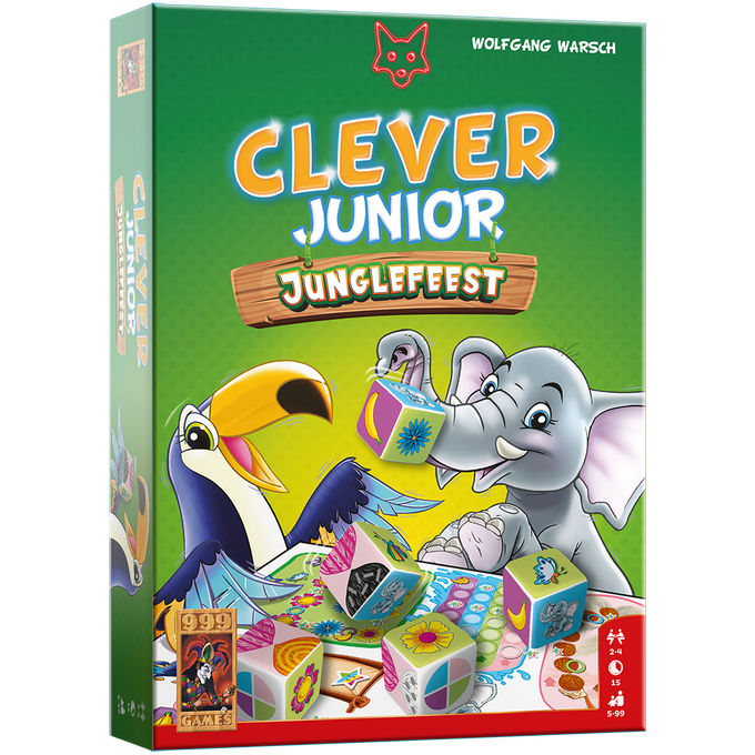 Clever Junior Junglefeest - Dobbelspel (NL)
