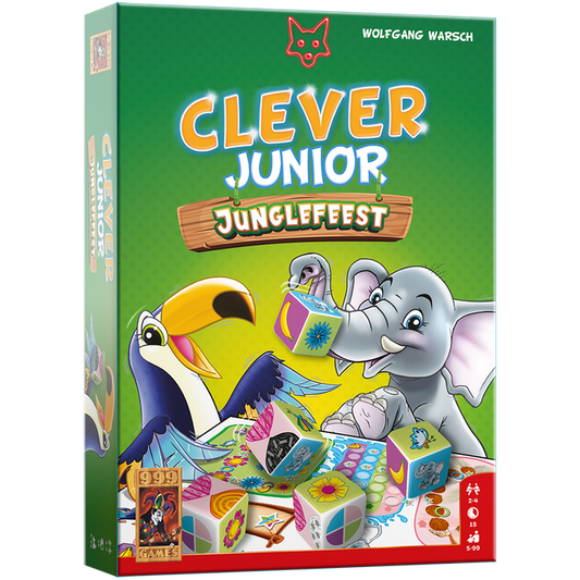 Clever Junior Junglefeest - Dobbelspel (NL)