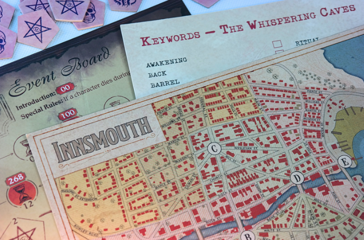 Miskatonic Tales: Journey to Innsmouth - Bordspel (EN)