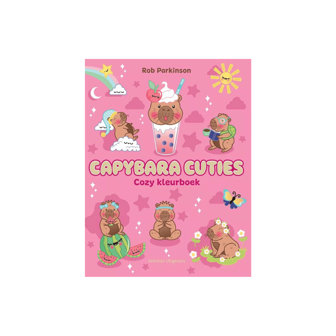 Capybara Cuties - Kleurboek