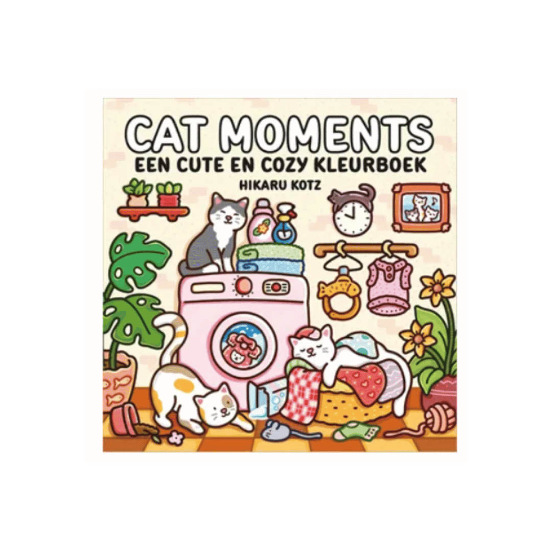 Cat Moments – een cute en cozy kleurboek