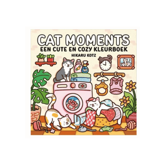 Cat Moments – een cute en cozy kleurboek