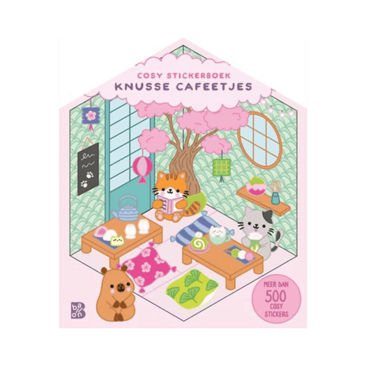 Cosy Stickerboek: Knusse Cafeetjes