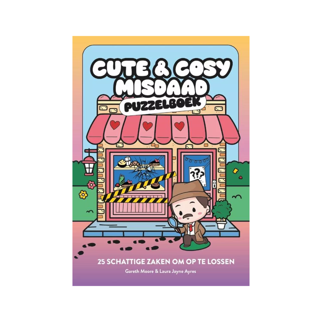 Cute & Cosy Misdaadpuzzelboek
