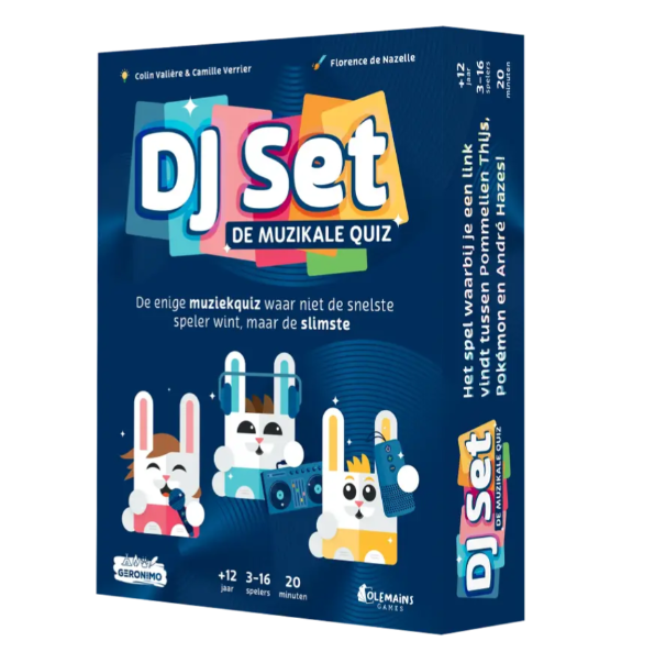 DJ Set - De Muzikale Quiz - Kaartspel (NL)