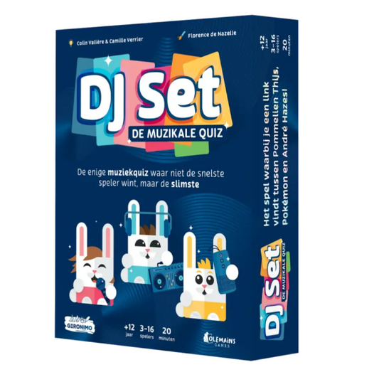 DJ Set - De Muzikale Quiz - Kaartspel (NL)