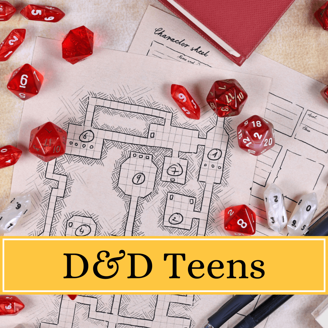 Dungeons & Dragons voor 13+ (elke zaterdag!)