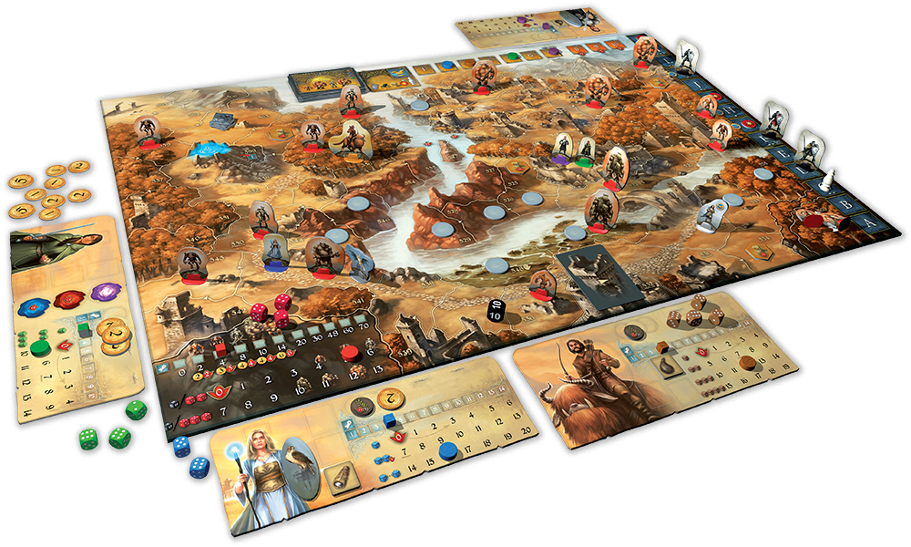 De Legenden van Andor: Het Verre Land - Bordspel