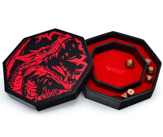 GlassStaff Dice Arena - Red