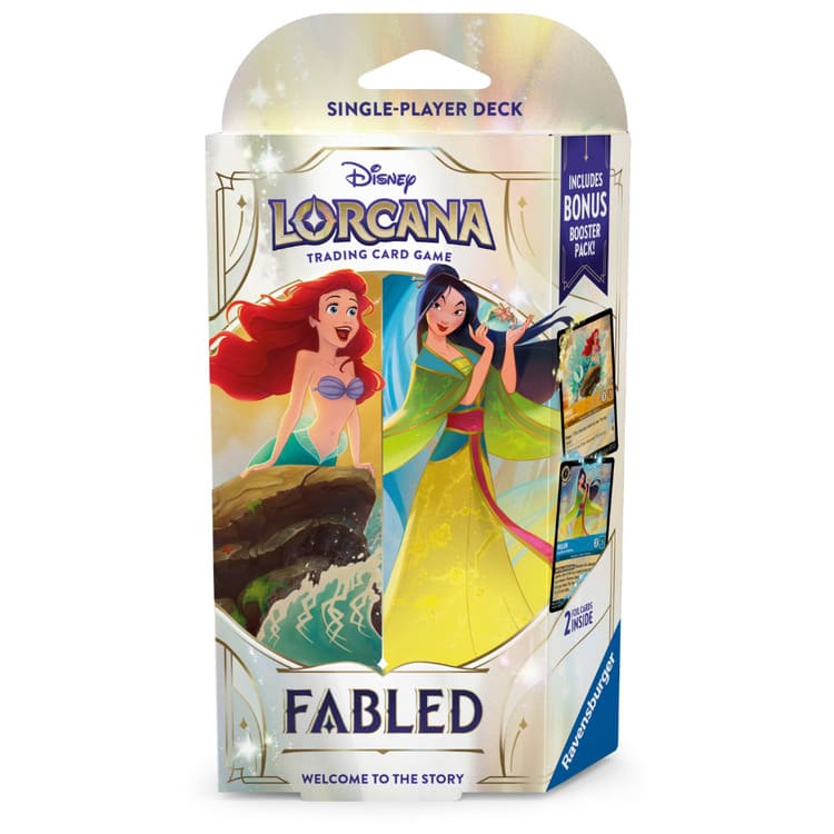 Disney Lorcana - Fabled - Starter Deck: Ariel & Mulan