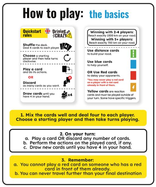 Driving me Crazy - kaartspel