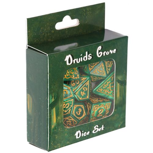 Dice Set Druide diverse kleuren