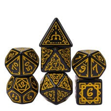 Dice Set Druide diverse kleuren