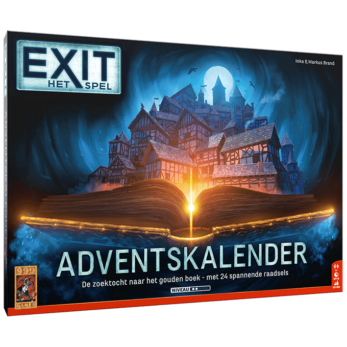 Exit: Adventskalender: De jacht op het gouden boek - Breinbreker