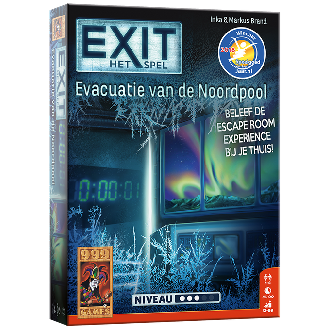 EXIT Evacuatie van de Noordpool - Bordspel (NL)