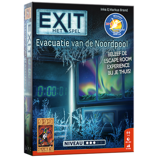 EXIT Evacuatie van de Noordpool - Bordspel (NL)