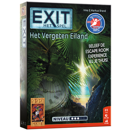 EXIT Het vergeten eiland - Bordspel (NL)